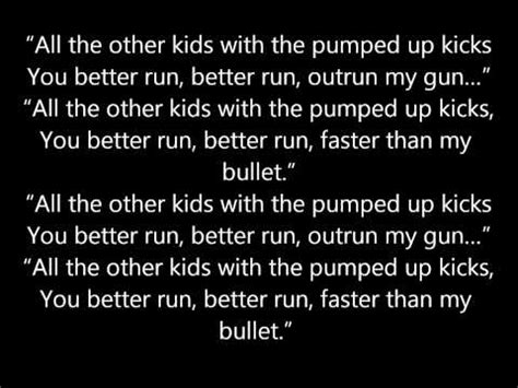 lyrics run better run